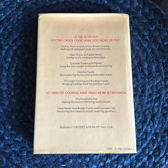 “FINAL PRICE $5:  The Best of Electric Crockery Cooking” Book - Picture 2 of 5